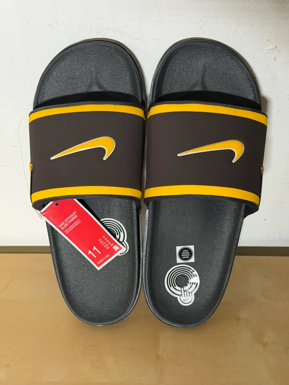 Nike Offcourt Slide San Diego Padres 2024 Sandals Slides FN4314-200 Men’s Sz 11